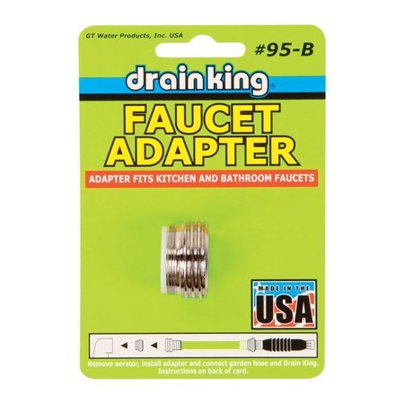 SAFE-T-SEAL GT Water Products Drain King Faucet Adapter 95B
